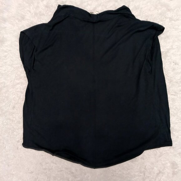 Free People We The Free Women's Black Sleeveless Cowl Neck Top - Picture 3 of 8
